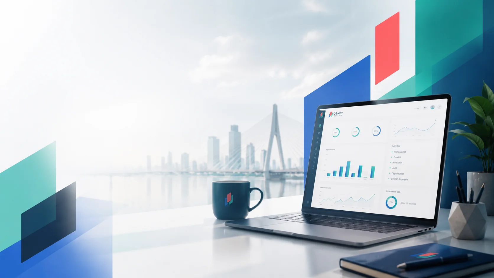 Tableau de bord de gestion et accompagnement digital OBNET GESTION